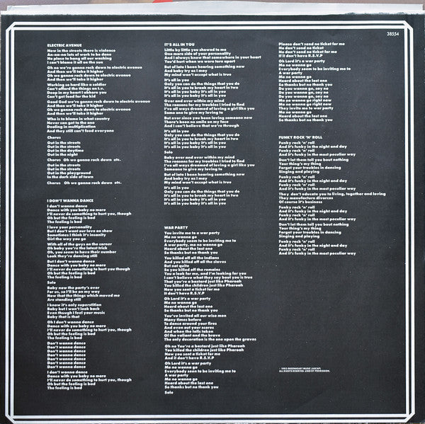 Eddy Grant : Killer On The Rampage (LP, Album, Pit)