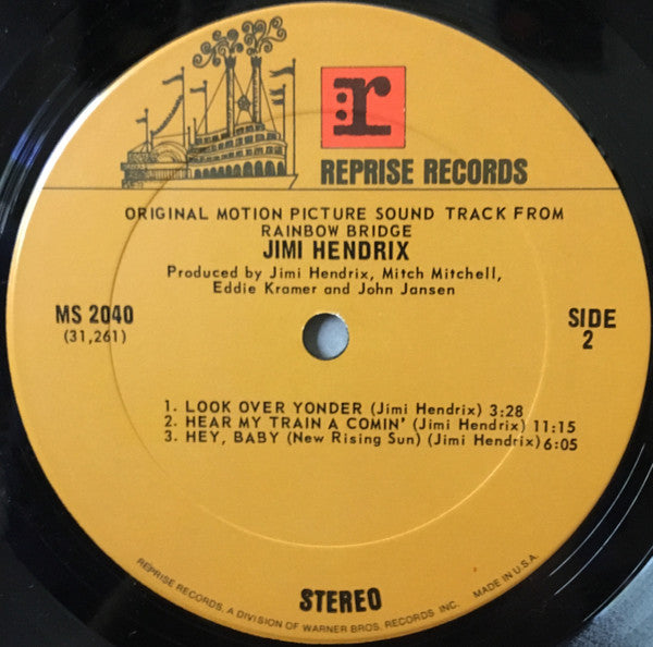 Jimi Hendrix : Rainbow Bridge / Original Motion Picture Sound Track (LP, Album, Gat)