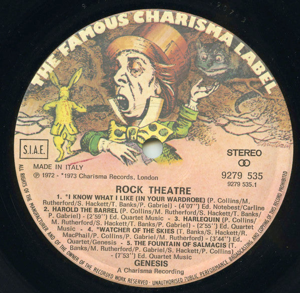 Genesis : Rock Theatre (LP, Comp, RE)