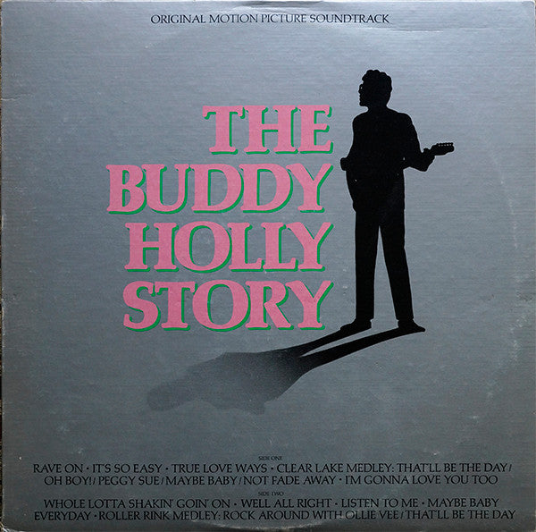 Gary Busey : The Buddy Holly Story (LP, Album, Gol)