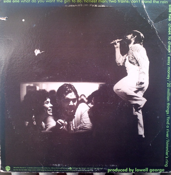 Lowell George : Thanks I'll Eat It Here (LP, Album)