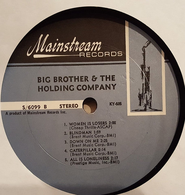 Big Brother & The Holding Company : Big Brother & The Holding Company (LP, Album, Aud)