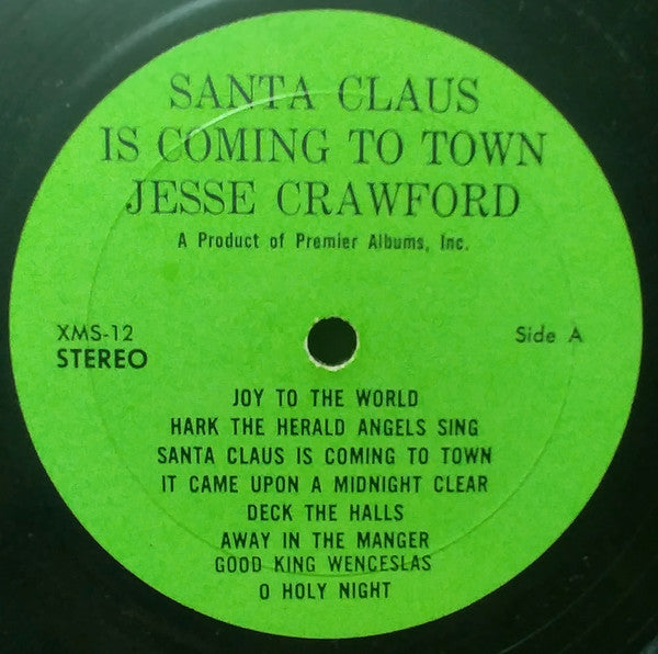 Jesse Crawford : Family Favorites For Christmas (LP, Album)