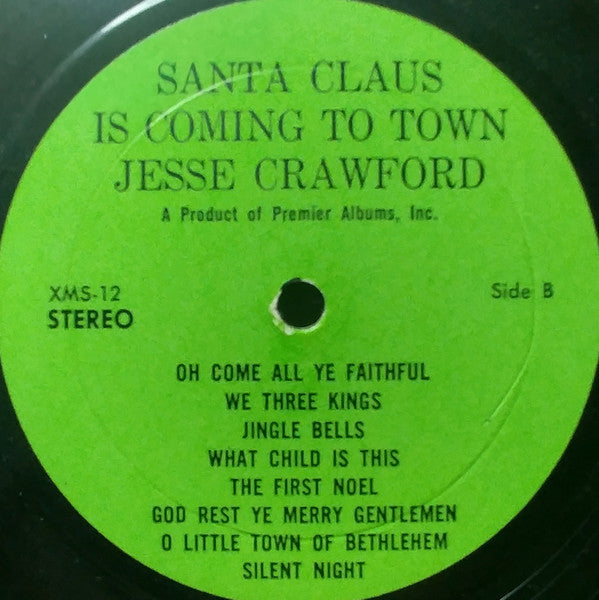 Jesse Crawford : Family Favorites For Christmas (LP, Album)