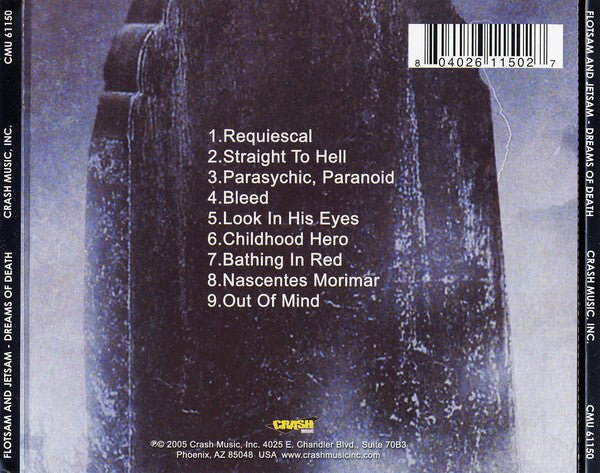 Flotsam And Jetsam : Dreams Of Death (CD, Album)