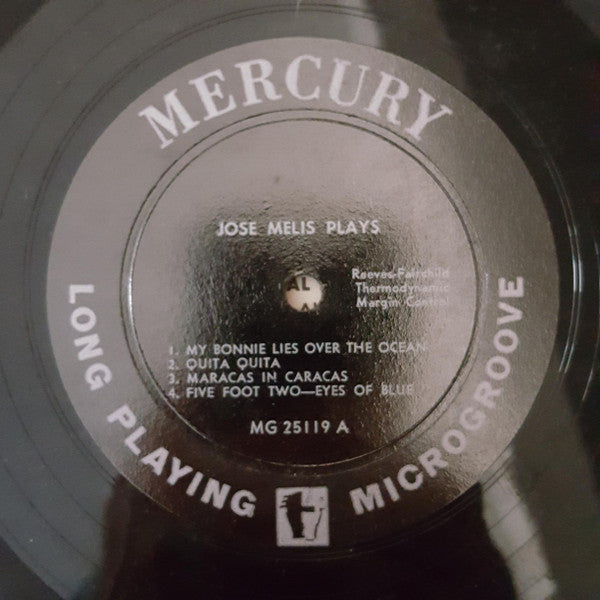José Melis : José Melis Plays (10")