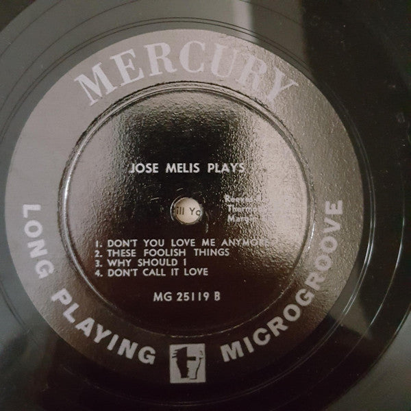 José Melis : José Melis Plays (10")