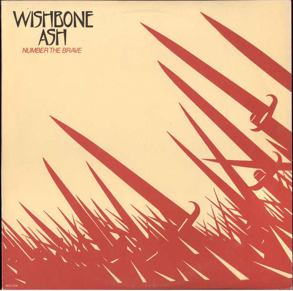 Wishbone Ash : Number The Brave (LP, Album, Pin)