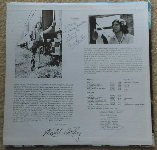 Smoky Joe (2) : A Question Of Love (LP)