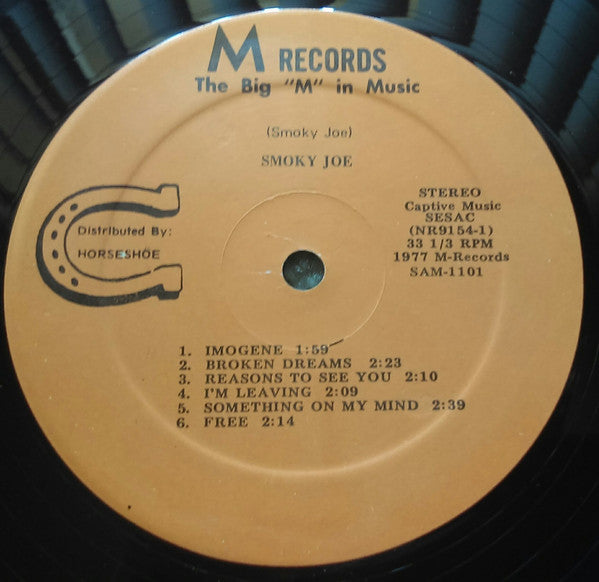 Smoky Joe (2) : A Question Of Love (LP)