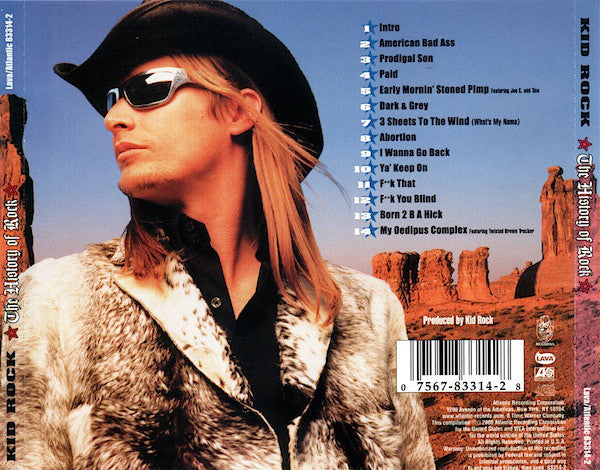 Kid Rock : The History Of Rock (CD, Comp)