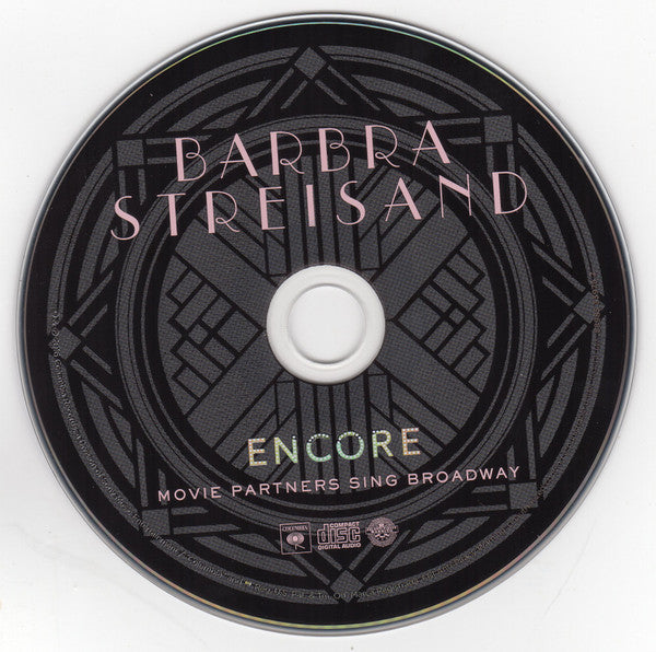 Barbra Streisand : Encore (Movie Partners Sing Broadway) (CD, Album)
