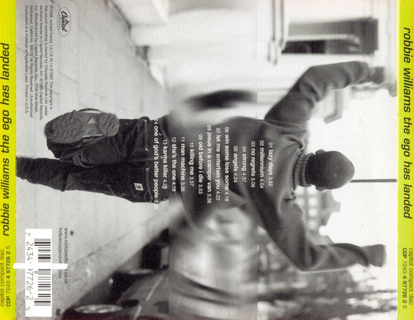 Robbie Williams : The Ego Has Landed (CD, Album, Comp, Promo)