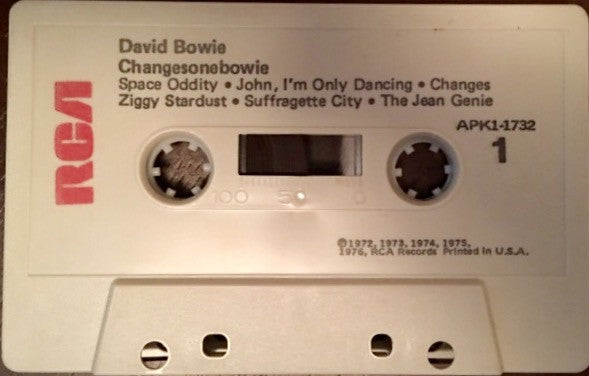 David Bowie : ChangesOneBowie (Cass, Comp)