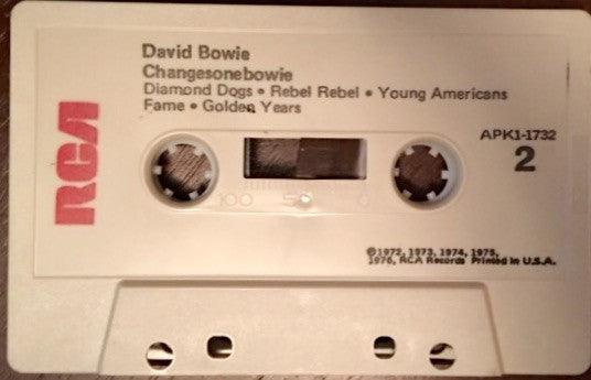 David Bowie : ChangesOneBowie (Cass, Comp)