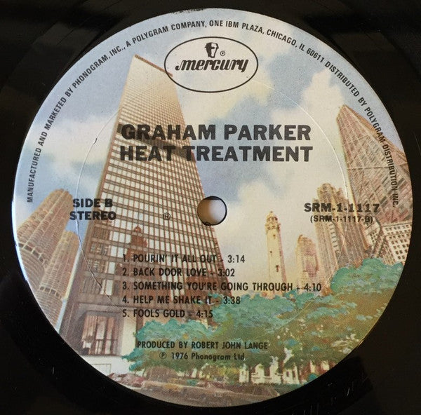 Graham Parker And The Rumour : Heat Treatment (LP, Album, RE, Ter)