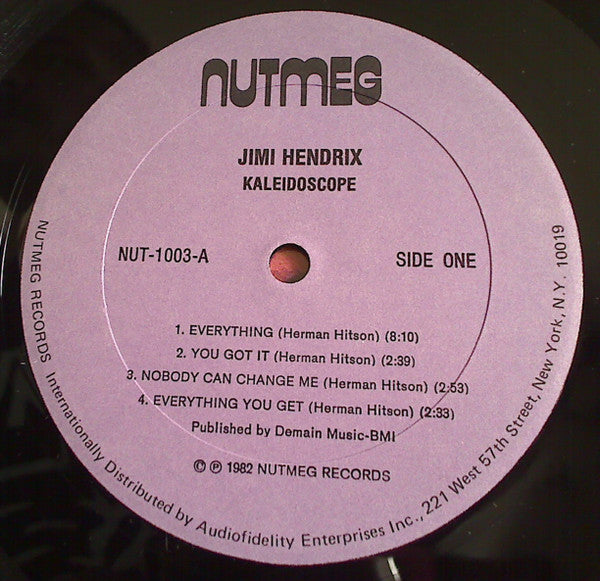 Jimi Hendrix : Kaleidoscope (LP, Album)