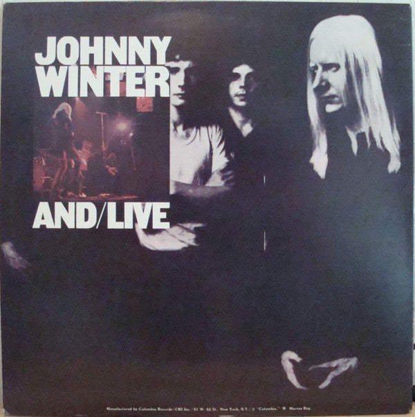 Johnny Winter And : And/Live (2xLP, Comp, Gat)