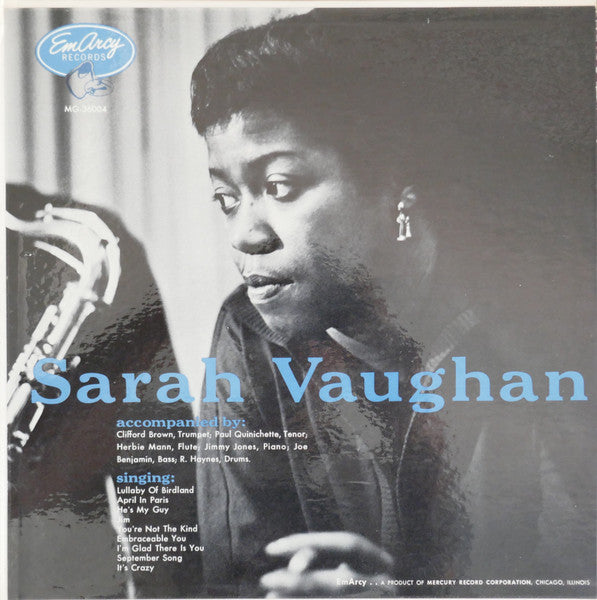 Sarah Vaughan : Sarah Vaughan (LP, Album, Mono, RP, Ind)