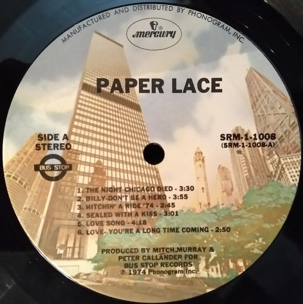 Paper Lace : Paper Lace (LP, Ter)