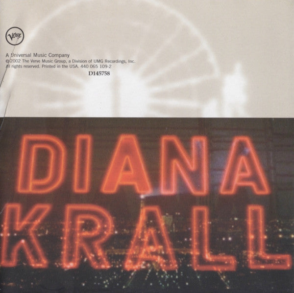 Diana Krall : Live In Paris (CD, Album, Club)