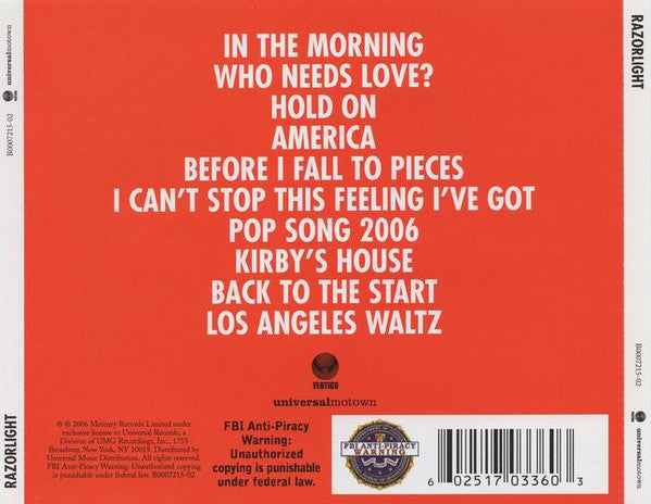 Razorlight : Razorlight (CD, Album)