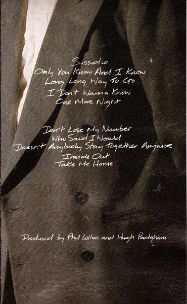 Phil Collins : No Jacket Required (Cass, Album, Club, Dol)