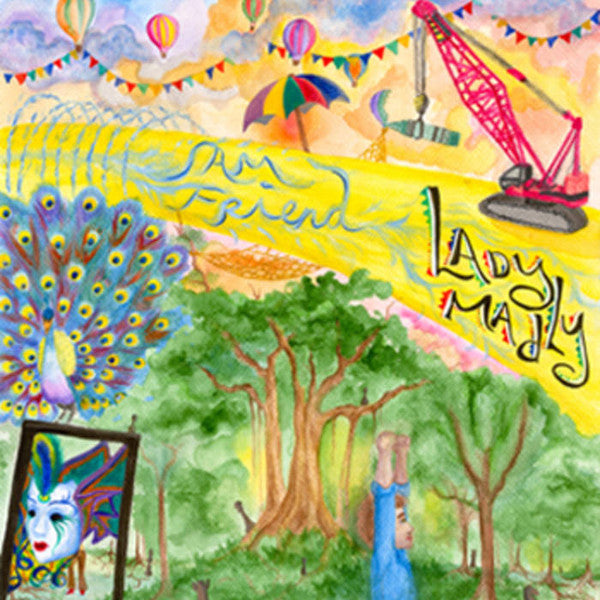 Sam Friend : Lady Madly (LP, Album, Sea)