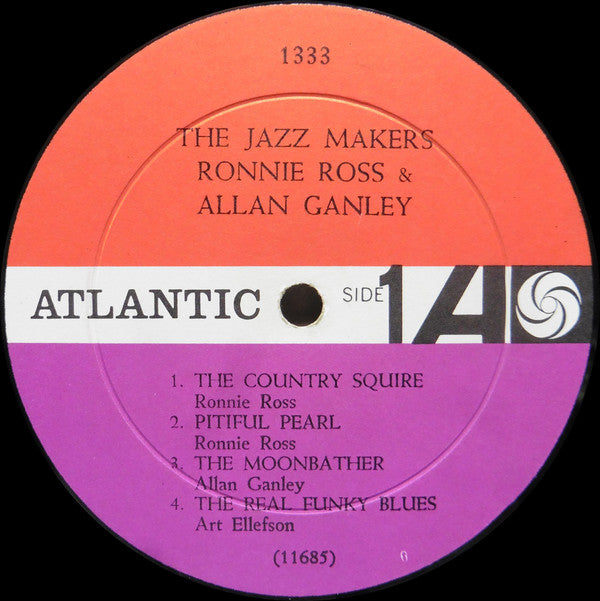 Ronnie Ross & Allan Ganley : The Jazz Makers (LP, Album, Mono)