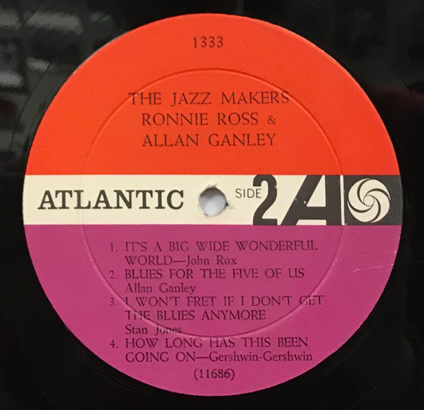 Ronnie Ross & Allan Ganley : The Jazz Makers (LP, Album, Mono)