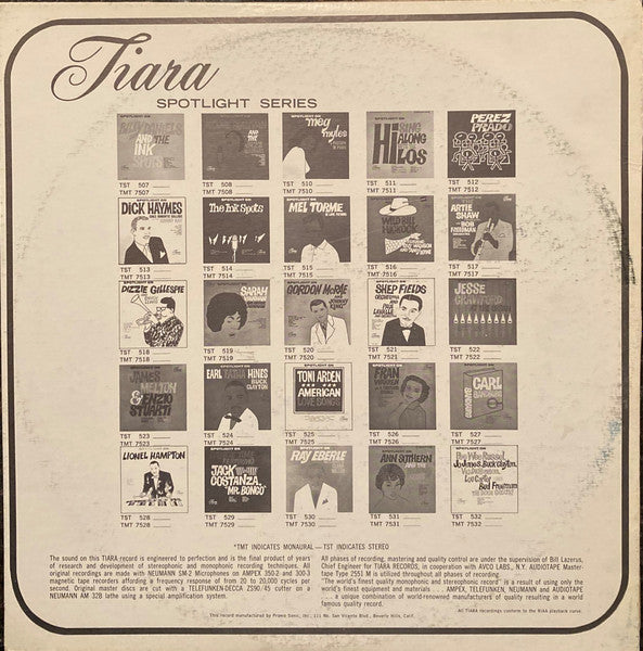 The Hi-Lo's : Reflections in Rhythm with The Hi-Lo's! (LP, Album)