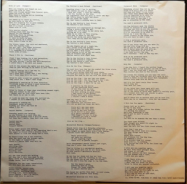 Newkeys : Acts Of Love (LP, Album)