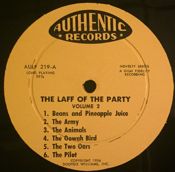 Redd Foxx : Laff Of The Party - Volume 2 (LP, Album, Mono)