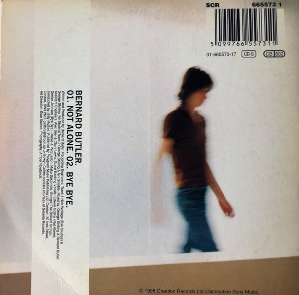 Bernard Butler : Not Alone (CD, Maxi)