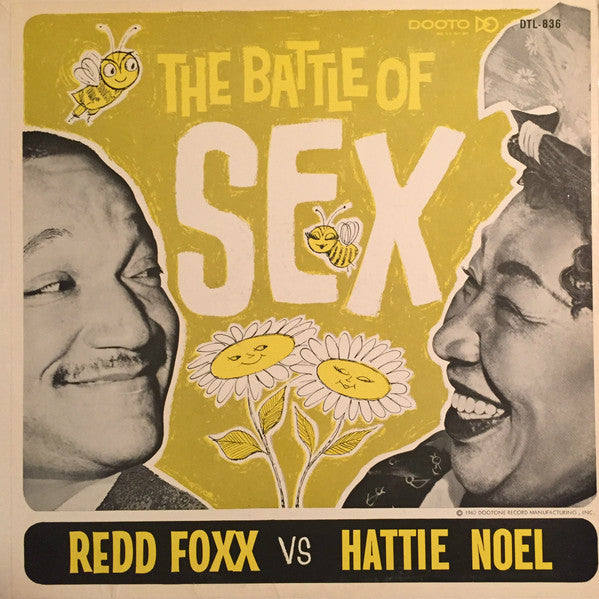 Redd Foxx, Hattie Noel : The Battle Of Sex: Redd Foxx Vs. Hattie Noel (LP, Album, Mono)
