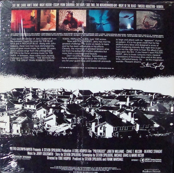 Jerry Goldsmith : Poltergeist (Original Motion Picture Soundtrack) (LP, Album)