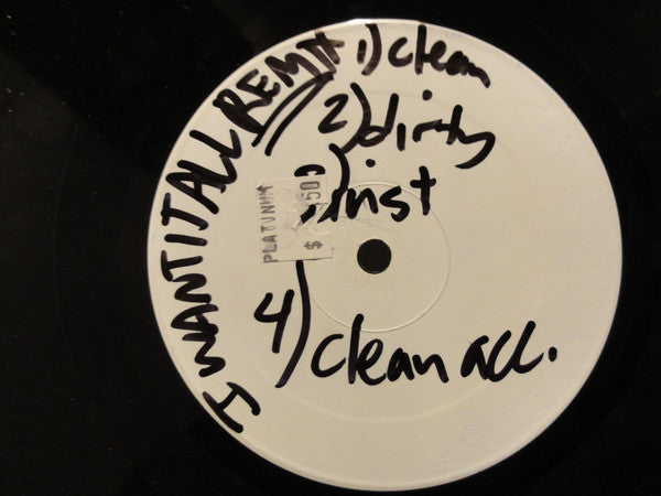 Warren G : I Want It All (12", W/Lbl)