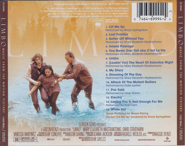 Mason Daring : Limbo (Music From The Motion Picture) (CD, Album)