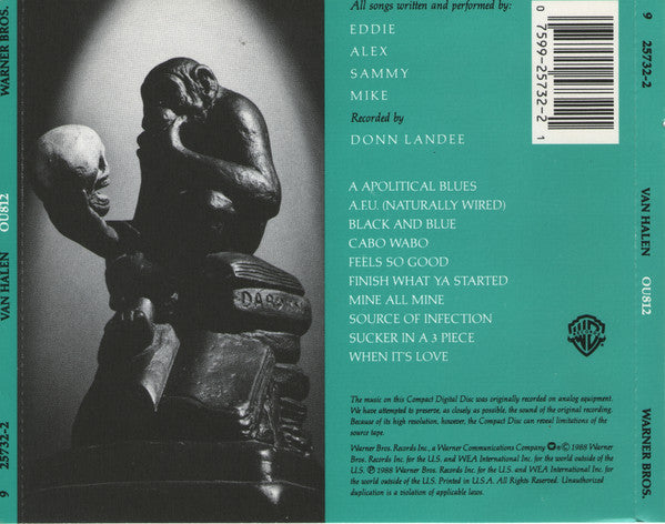 Van Halen : OU812 (CD, Album, Spe)
