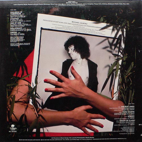 Michael Quatro : Dancers, Romancers, Dreamers & Schemers (LP, Album)