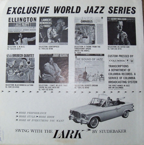 Various : Exclusive World Jazz Series (LP, Comp)