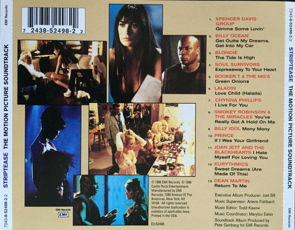 Various : Striptease (The Motion Picture Soundtrack) (CD, Comp)