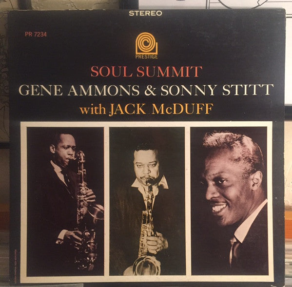 Gene Ammons & Sonny Stitt With Brother Jack McDuff : Soul Summit (LP, Album)