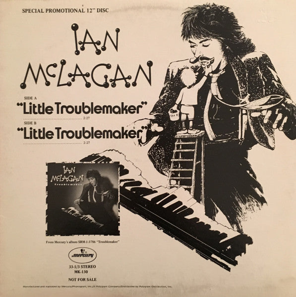 Ian McLagan : Little Troublemaker (12", Single, Promo)