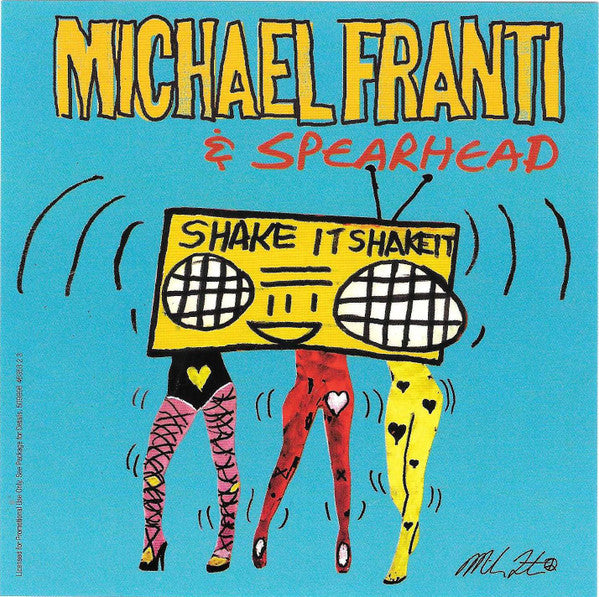 Michael Franti & Spearhead* : Shake It (CD, Single, Promo)