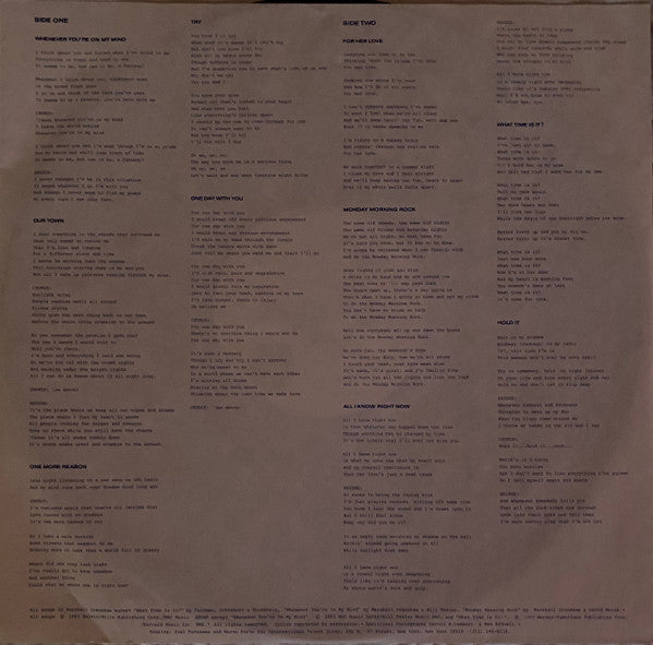 Marshall Crenshaw : Field Day (LP, Album, RP, Win)