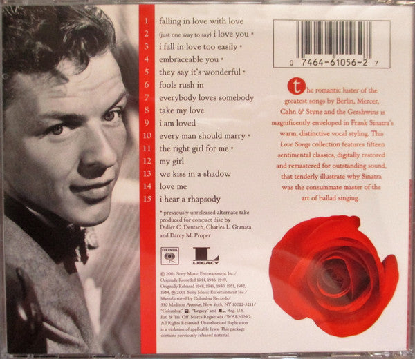 Frank Sinatra : Love Songs (CD, Comp)
