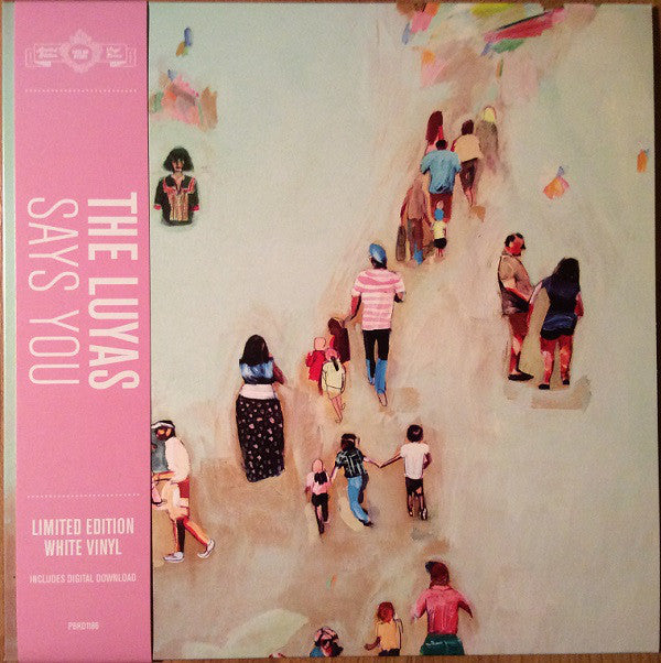 The Luyas : Says You (12", EP, Ltd, M/Print, Whi)