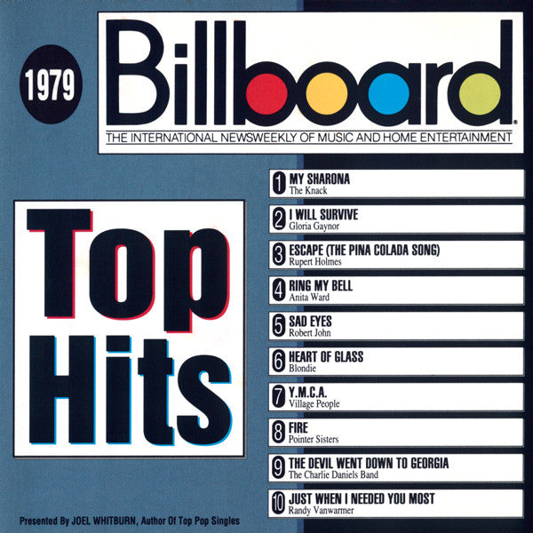 Various : Billboard Top Hits - 1979 (CD, Comp, RE, RM)