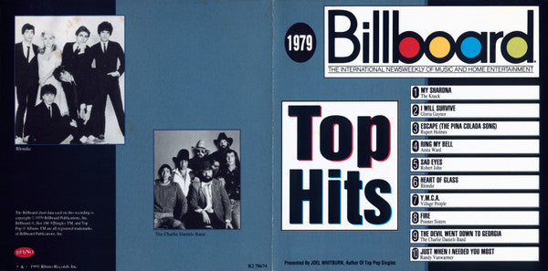 Various : Billboard Top Hits - 1979 (CD, Comp, RE, RM)
